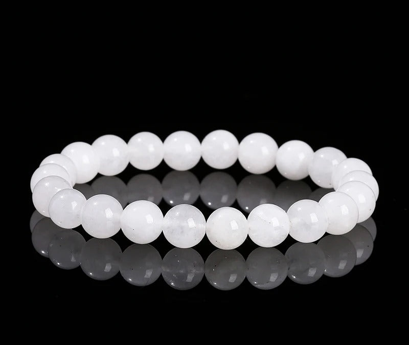 Bracelet Jade Blanc