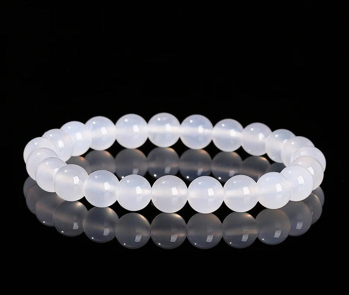 Bracelet Agate Blanche