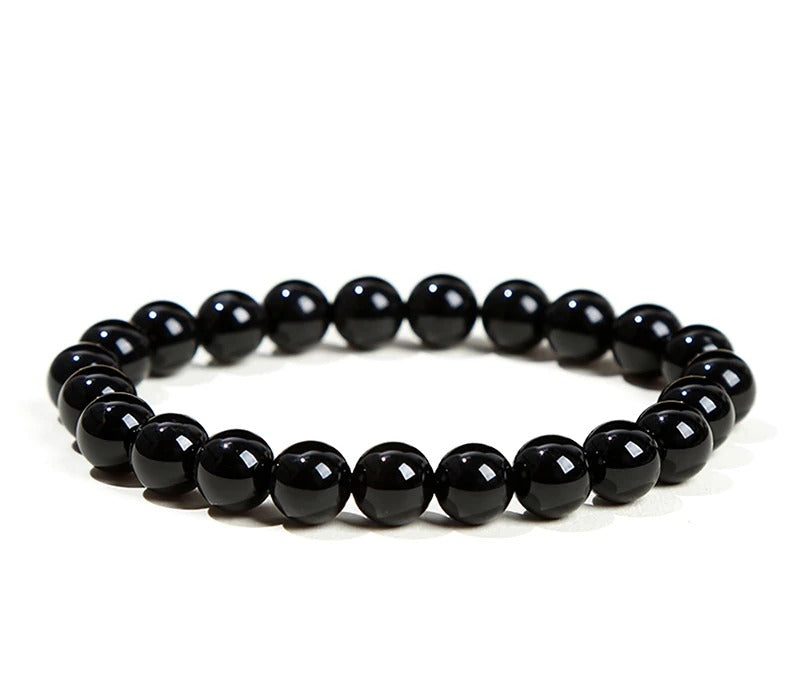 Bracelet Agate Noire