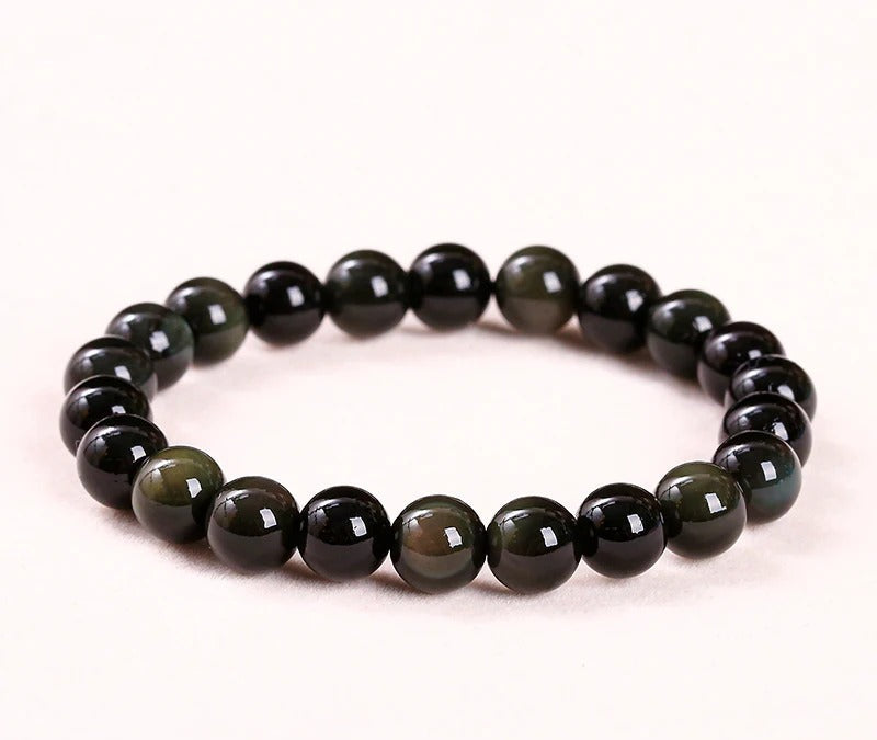 Bracelet Obsidienne Arc-en-Ciel