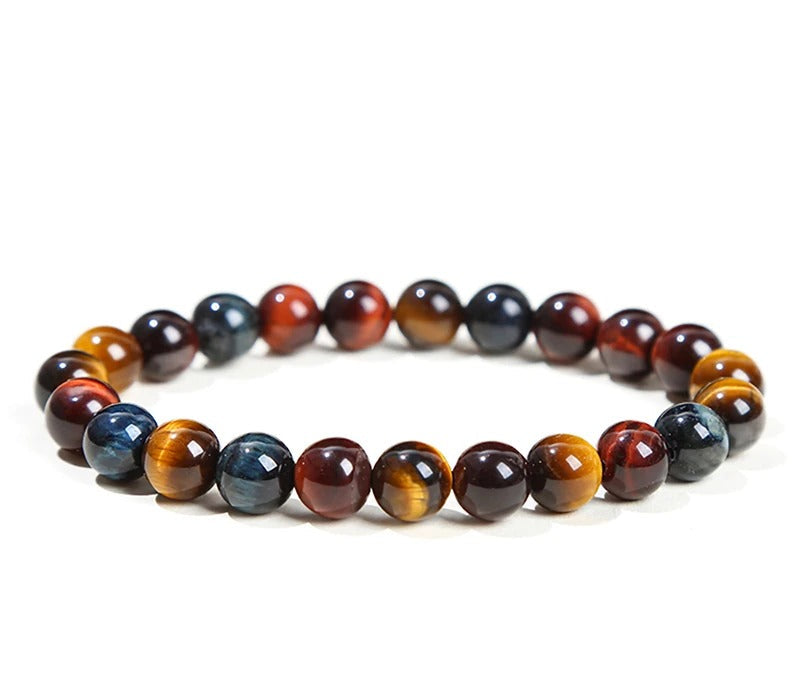 Bracelet Œil de Tigre Tricolore