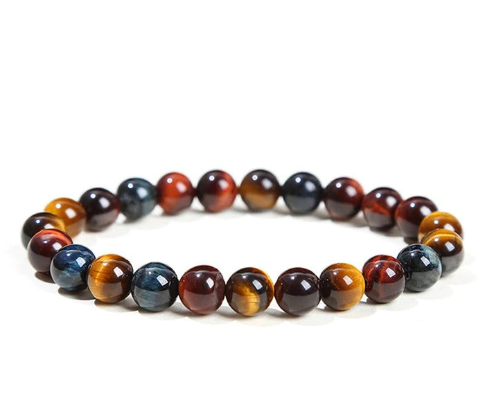Bracelet Œil de Tigre Tricolore